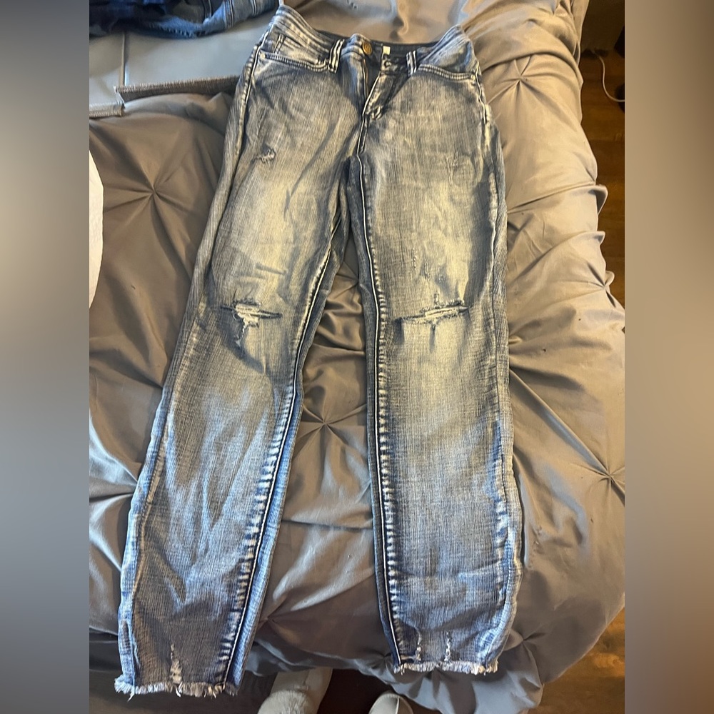 High rise jeans